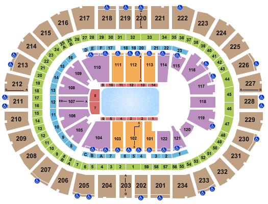 PPG Paints Arena Disney On Ice Seating Chart